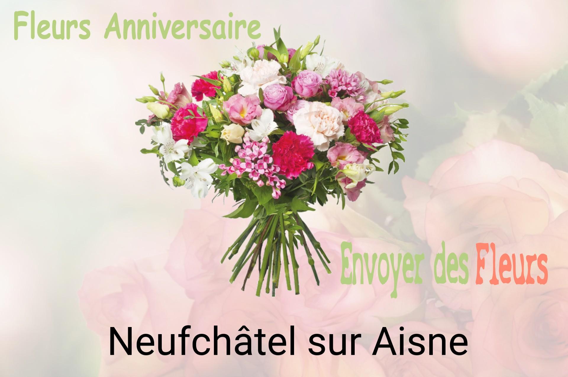 Bouquet de fleurs d’anniversaire livré à Neufchâtel-sur-Aisne