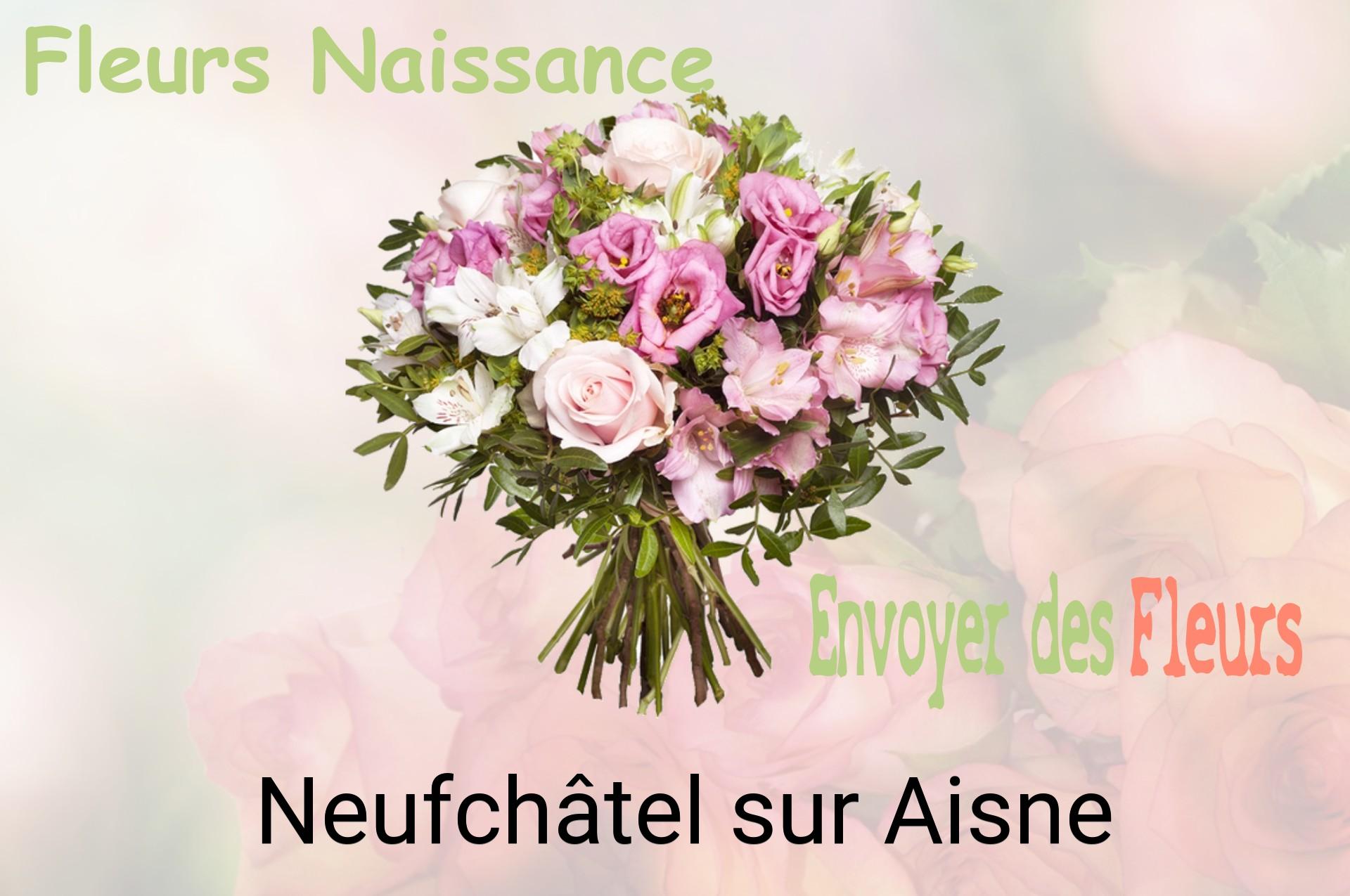 Bouquet de fleurs de naissance livré à Neufchâtel-sur-Aisne