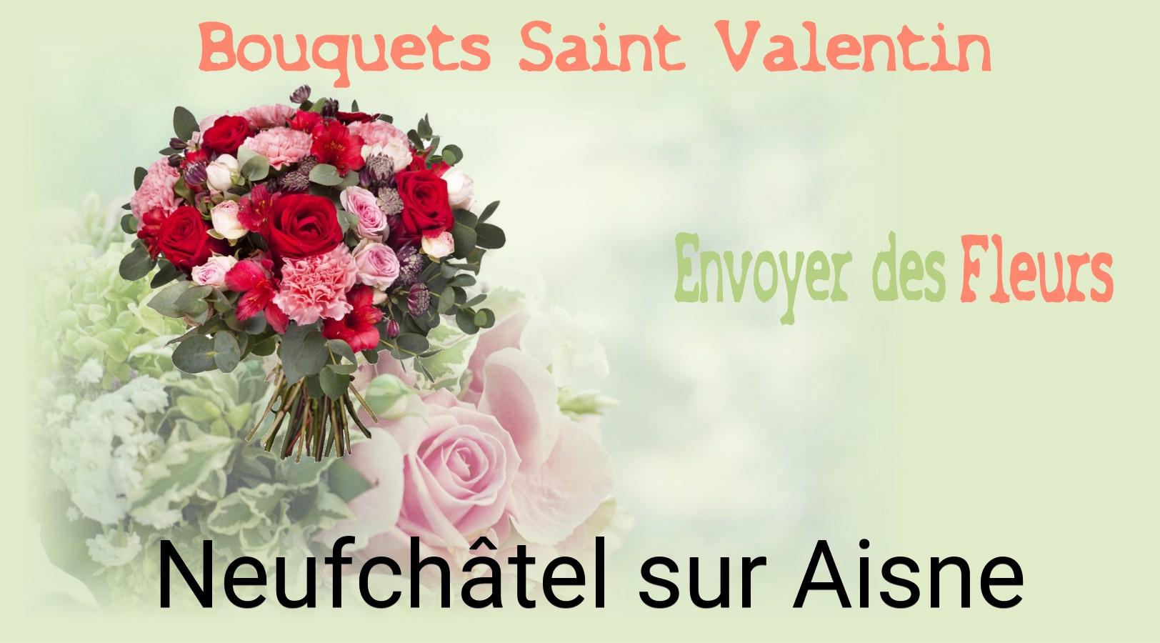 Roses de Saint-Valentin livrées à Neufchâtel-sur-Aisne